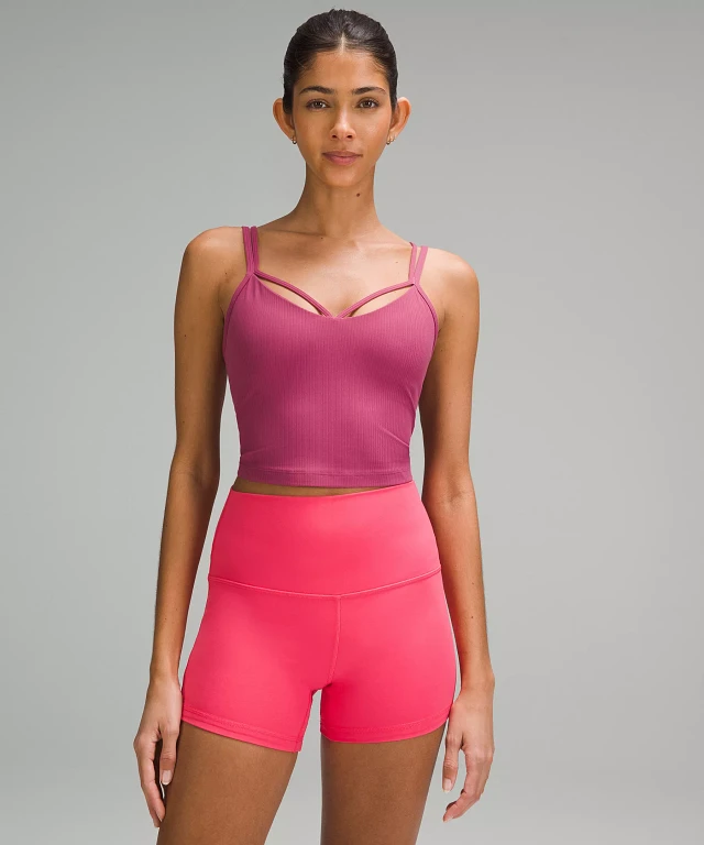 Lululemon Align Strappy Ribbed Tank Top - Magenta Purple