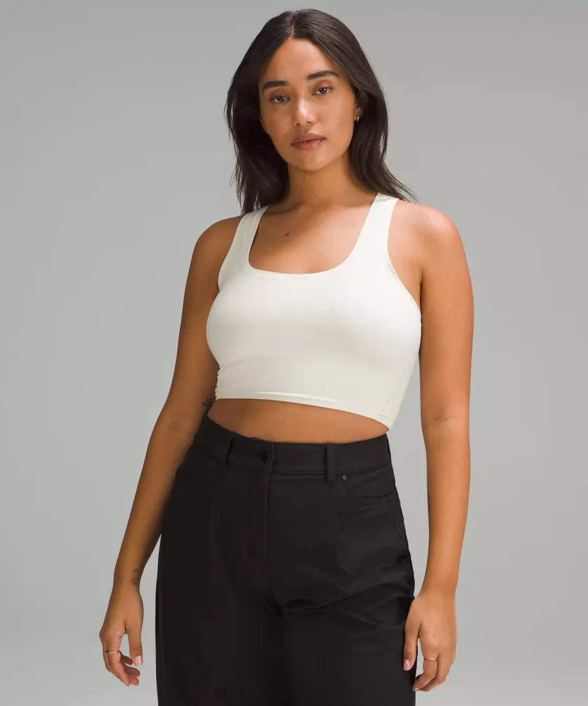 lululemon Crop Tank 新品 Lululemon Wundermost Ultra-Soft Nulu Super-Cropped Tank Top