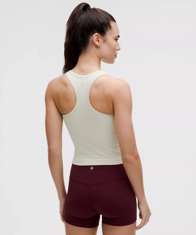 Lululemon athletica Ebb to Street Cropped Racerback Tank Top Lululemon athletica Ebb to Street Cropped Racerback Tank Top
