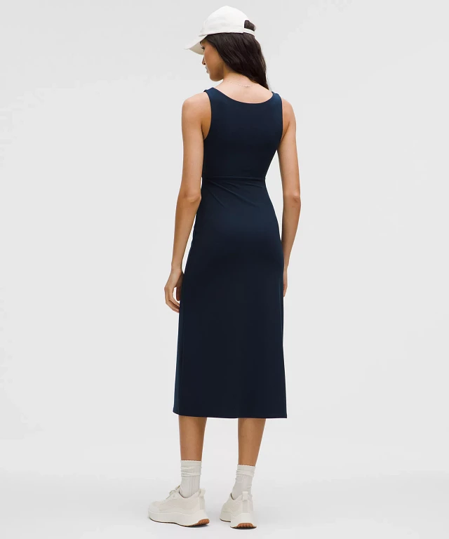 Lululemon athletica Nulu Twist-Front Midi Dress | Women's