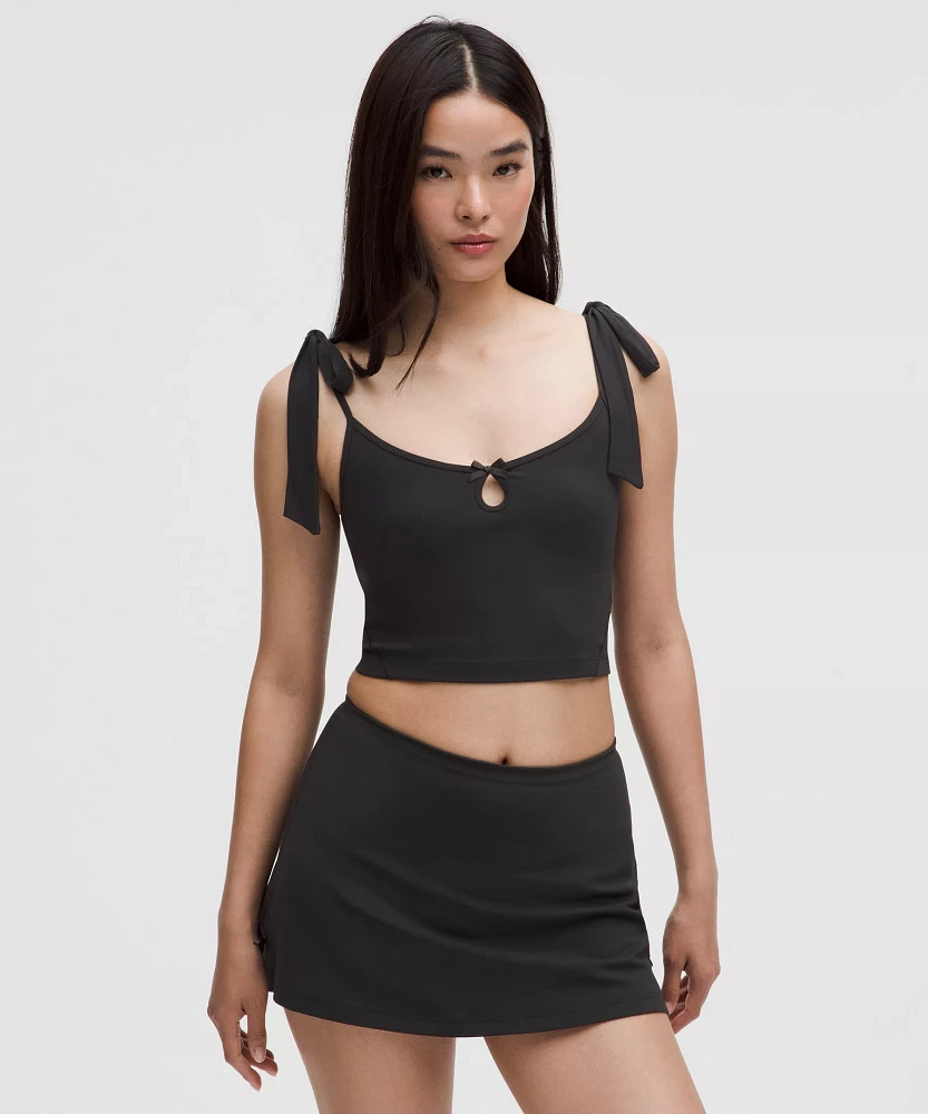 Lululemon athletica Nulu Bow-Detail Tank Top *Balletcore Set