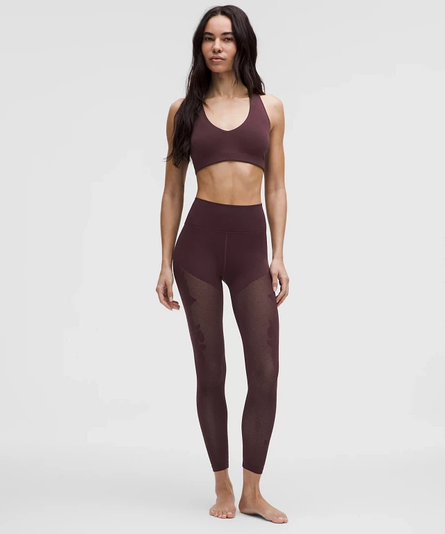 【ルルレモン】花柄ブラ RevealKnit Light Support, C/D Cup Lululemon athletica RevealKnit Floral Bra *Light Support, C