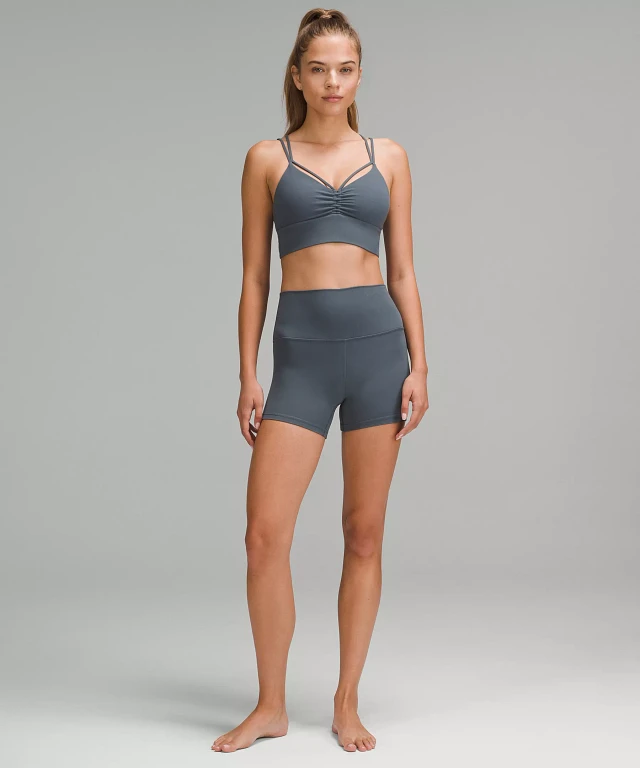 Lululemon athletica Nulu Strappy V-Neck Yoga Bra *Light