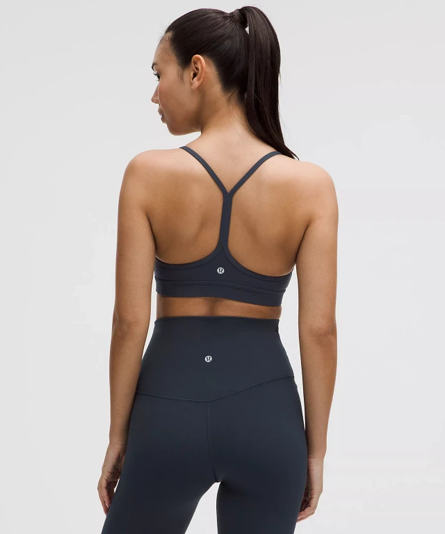 Lululemon athletica Nulu Ruched Spaghetti-Strap Bra *Light