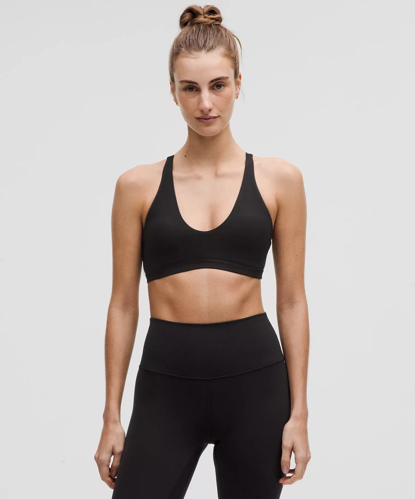 Lululemon athletica Nulu Strappy Scoop-Neck Bra *Light