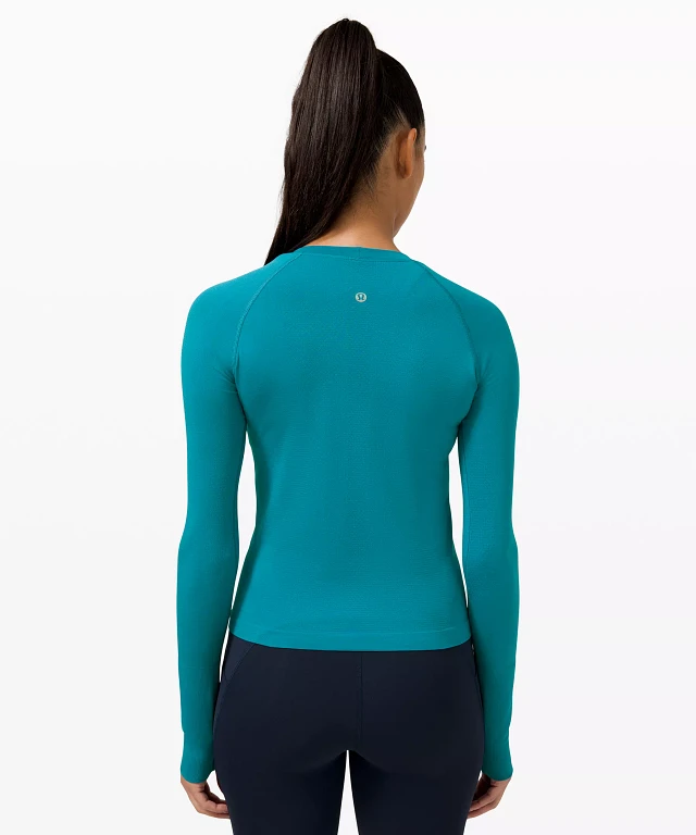 Lululemon athletica Swiftly Tech Cropped Long-Sleeve Shirt