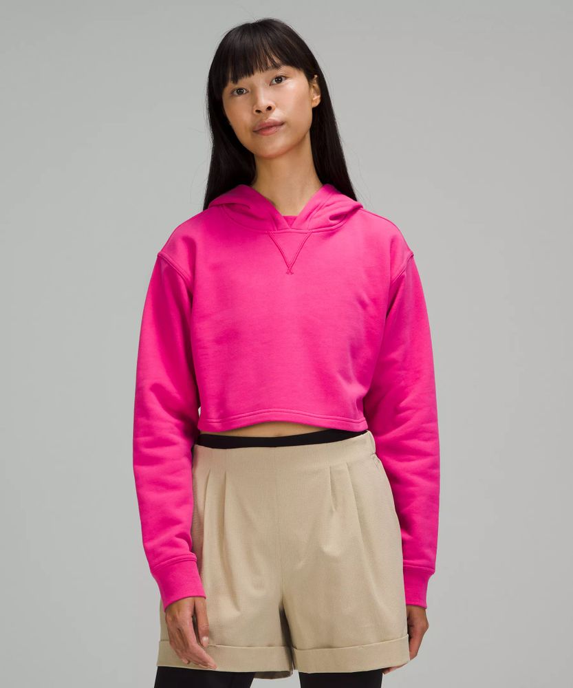 Lululemon best sale cropped sweatshirt