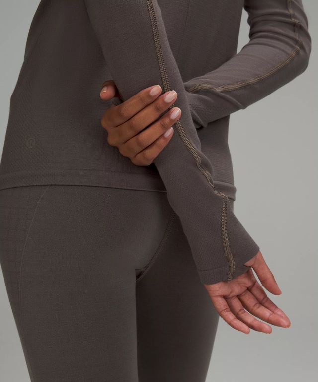 Lululemon lab Seamless Wool-Blend Long-Sleeve Shirt