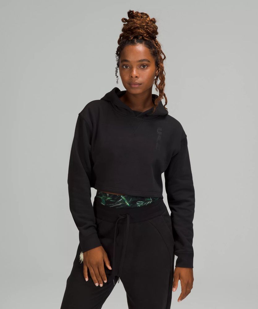 Lululemon cropped online hoodie