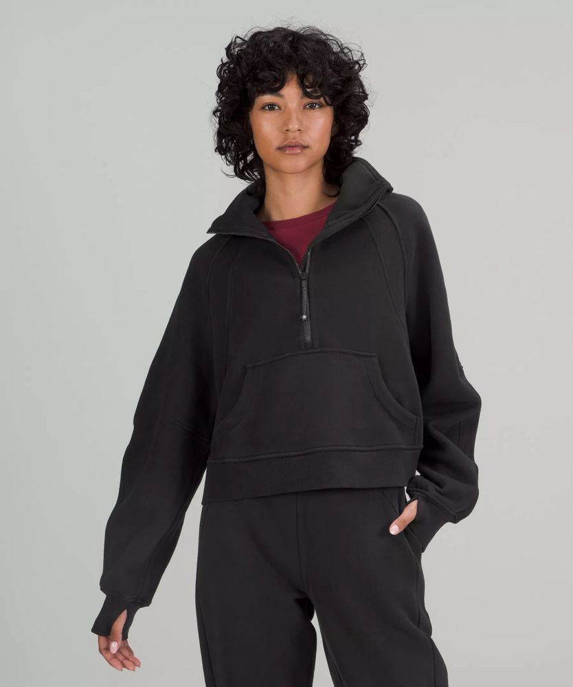 Lululemon athletica Scuba Oversized Funnel Neck Half Zip | Women's ...