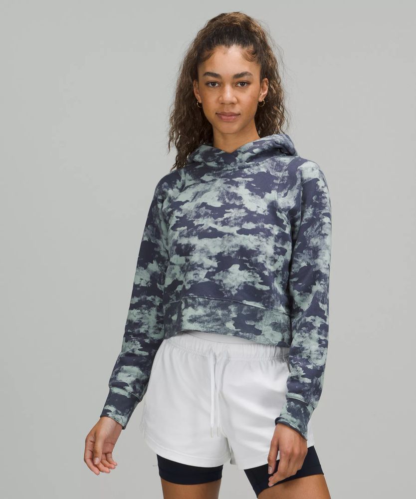 Cropped sales lululemon hoodie