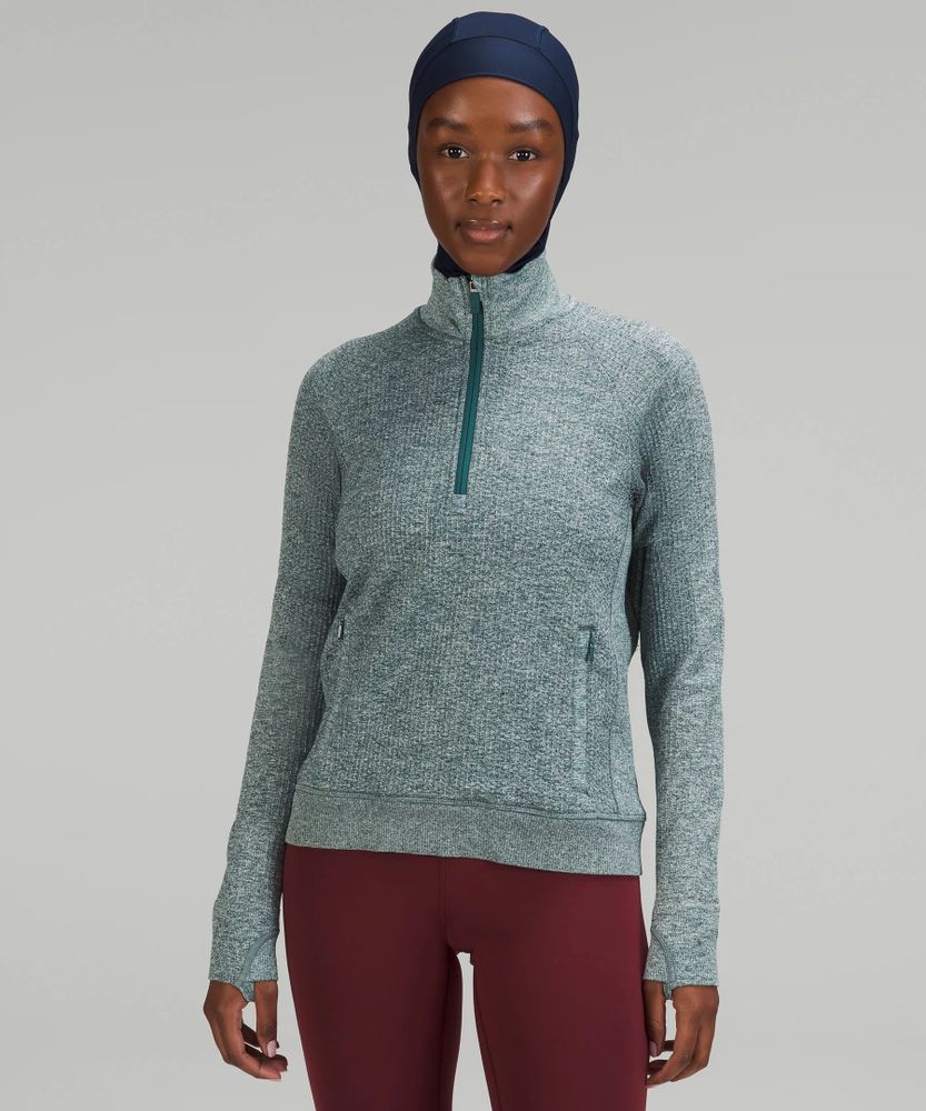 Lululemon athletica Engineered Warmth Half Zip Online Only