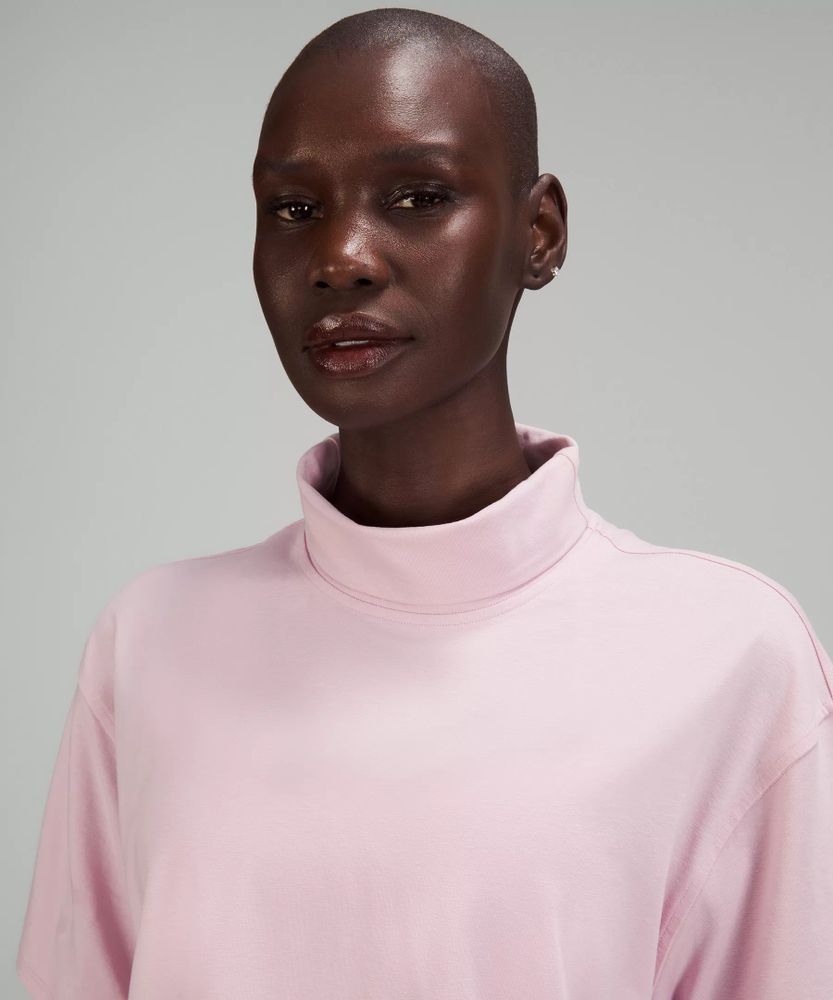 Cotton 2025 blend turtleneck