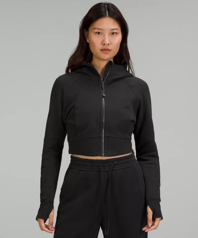 ルルレモンScuba Full-Zip Cropped Hoodie（4） Track Scuba Full-Zip Cropped Hoodie - Taupetastic/Gold - 4 at