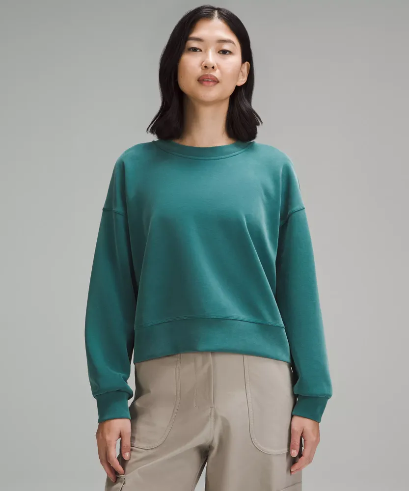 Lululemon athletica Softstreme Perfectly Oversized Cropped Crew