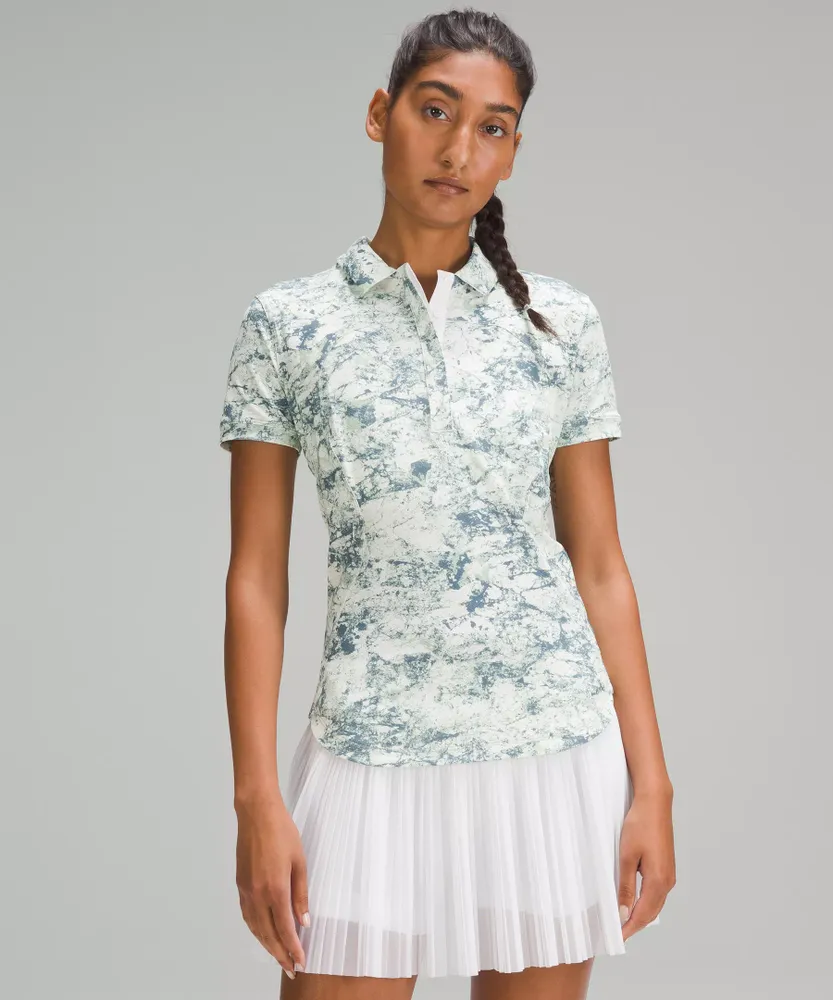 Womens patterned polo outlet shirts