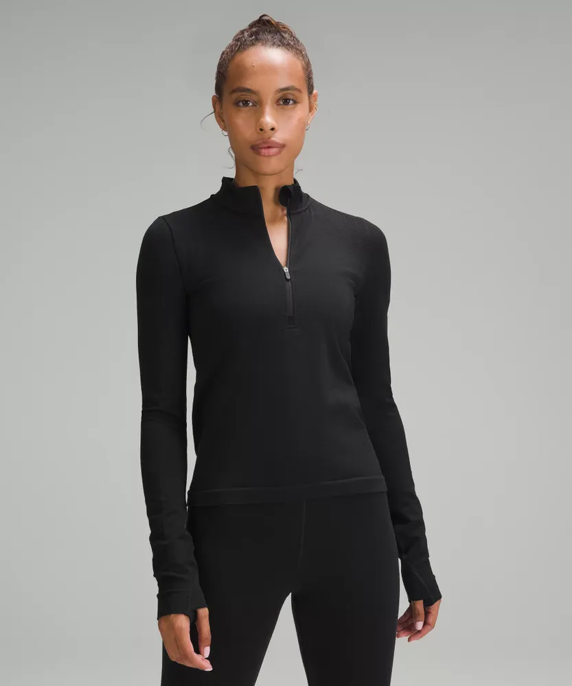 Lululemon athletica Merino Wool-Blend Base Layer Half Zip