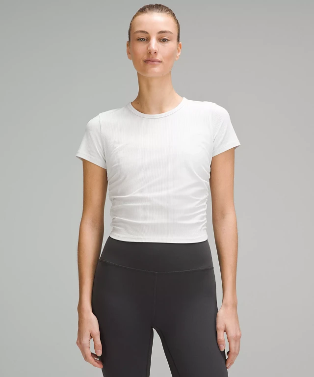Lululemon athletica All It Takes Ribbed Nulu T-Shirt Lululemon athletica All It Takes Ribbed Nulu T-Shirt