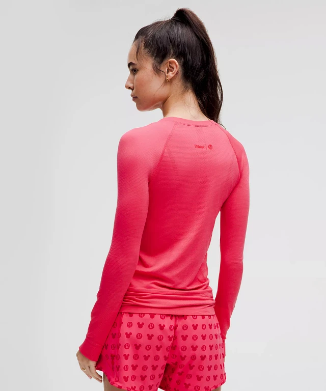 Disney x lululemon☆限定コラボ☆swiftly 長袖 シャツ トップス Disney x lululemon *Swiftly Tech Long-Sleeve Shirt 2.0 Hip