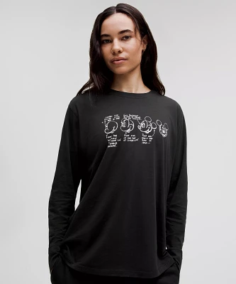 長袖♪チームカナダ【lululemon】★Long-Sleeve ShirtCOC Logo★ Lululemon athletica Team Canada lululemon Fundamental