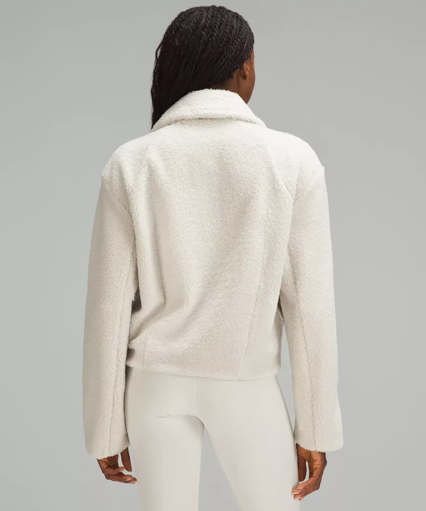 Lululemon athletica Textured Fleece Collared Jacket | Women's