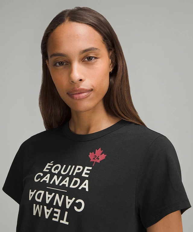 Compare Team Canada lululemon Fundamental Cotton T-Shirt