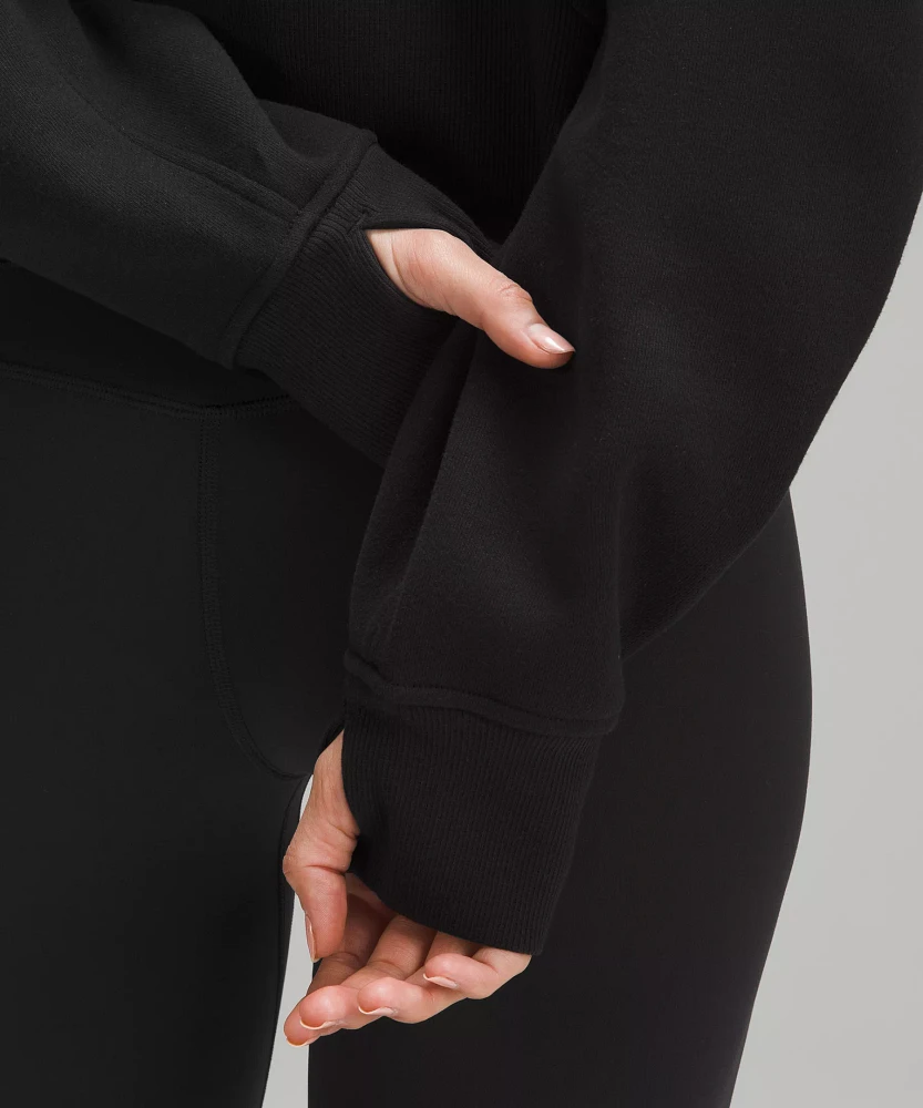 Lululemon athletica Scuba Oversized Funnel-Neck Half Zip