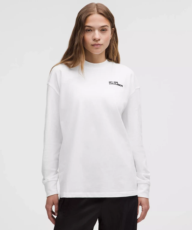 lululemon Brushed Heavyweight Cotton Crewneck T-shirt in