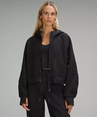 Lululemon Scuba Hoodie *Detachable Sleeves - Black / Ghost