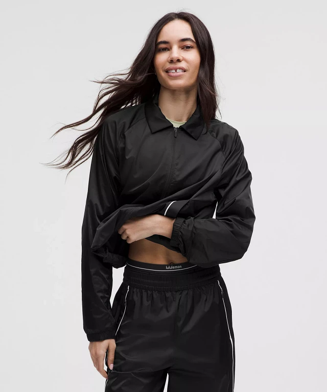 Lululemon athletica Stretch Satin Nylon Track Jacket | Men's Lululemon athletica Stretch Satin Nylon Track Jacket | Men's