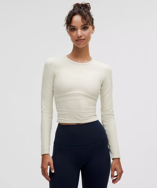 Lululemon athletica All It Takes Back-Twist Ribbed Long