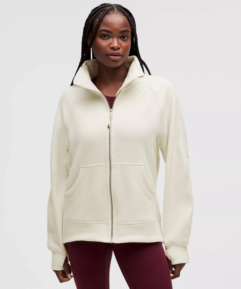 Lululemon athletica Scuba Tumbled Fleece Funnel-Neck Full