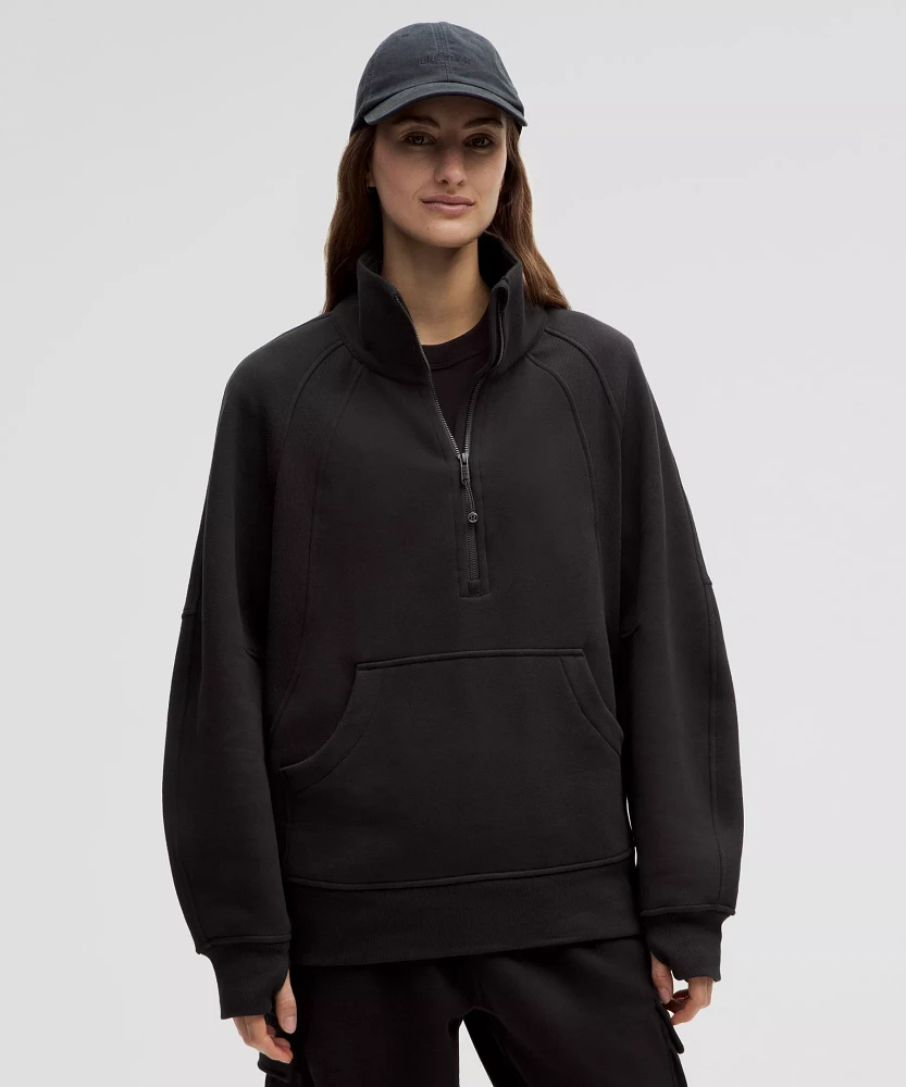 Lululemon athletica Scuba Oversized Funnel-Neck Half Zip