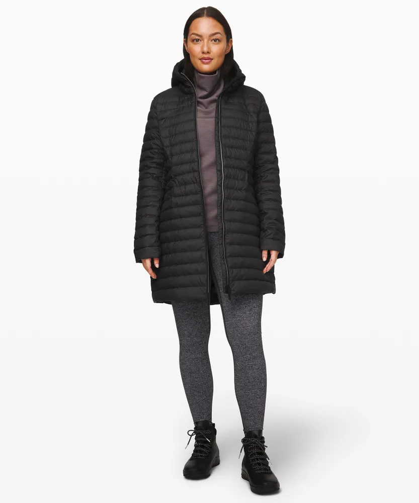 Lululemon long sale down coat