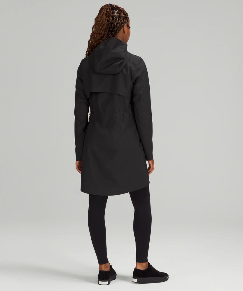 Lululemon cheapest hooded Trench Coat