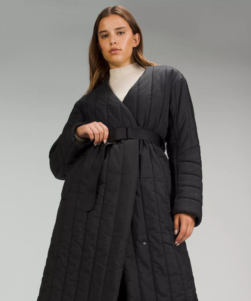 Lululemon long hot sale coat