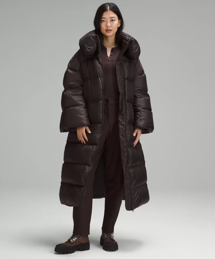 Full length down deals filled women's coats