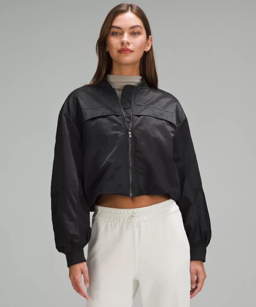 Women's insulated cheap bomber jacket