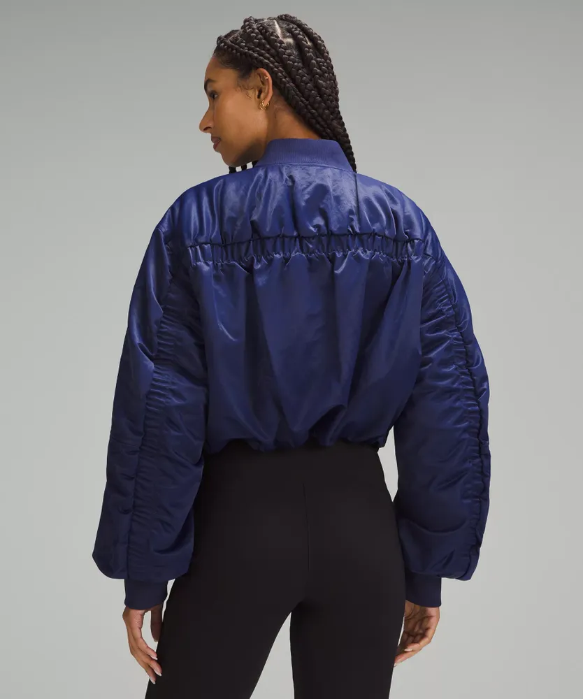 Lululemon athletica Insulated Ruched Bomber Jacket | Women's