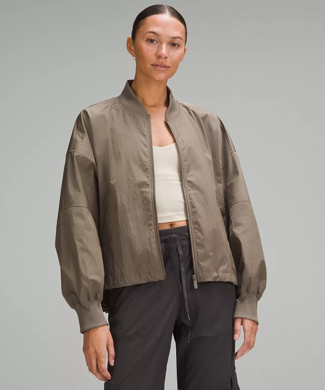 Lululemon athletica Lightweight Hem-Cinch Bomber Jacket | Women's