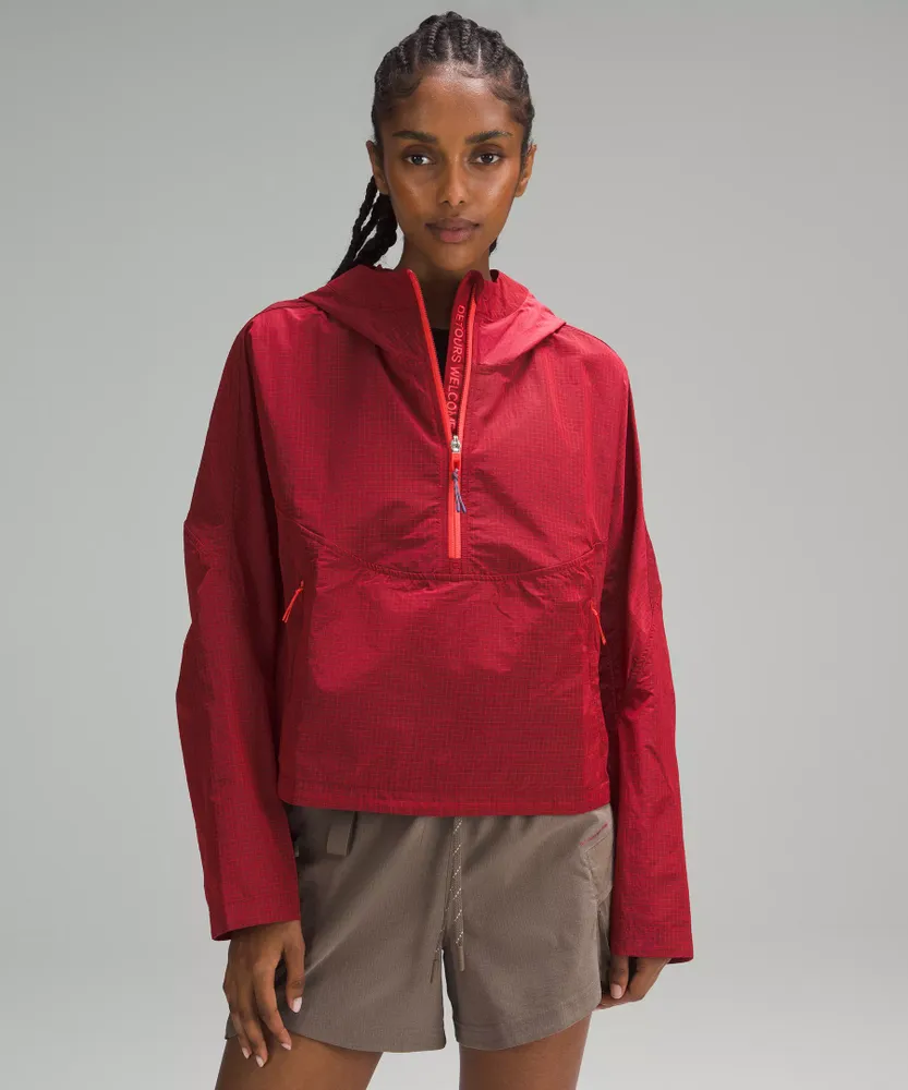 Lululemon athletica Ripstop Half-Zip Hiking Pullover | Women's