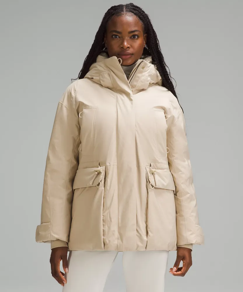 Womens down 2025 waterproof parka