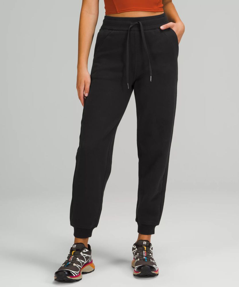 Black lululemon joggers sale