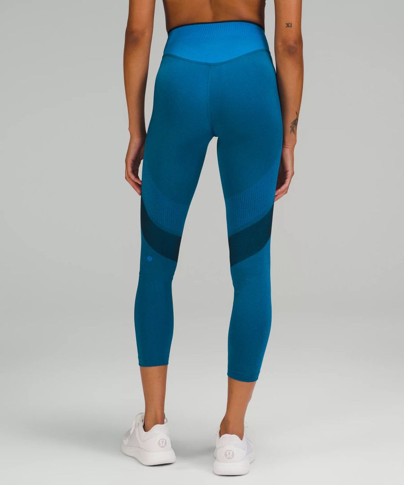 Lululemon crop clearance mesh leggings