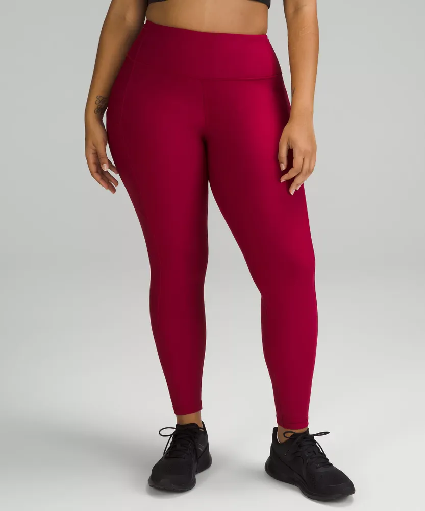 Lululemon fleece hot sale tights