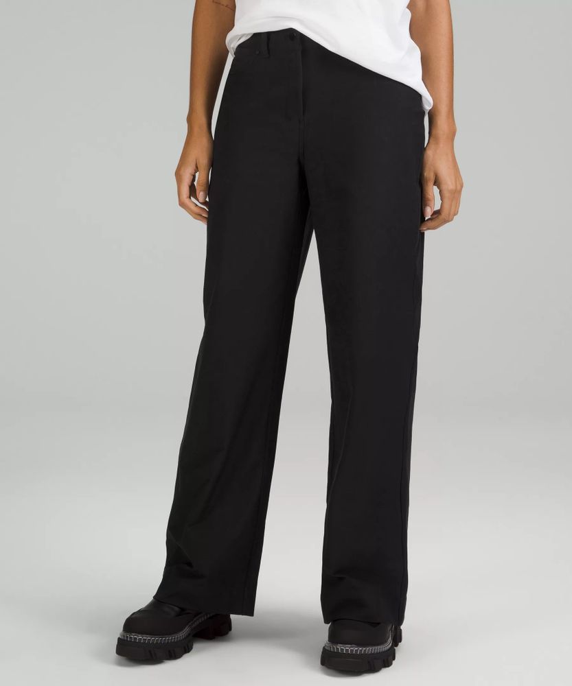 Lululemon athletica City Sleek 5 Pocket High-Rise Wide-Leg Pant 