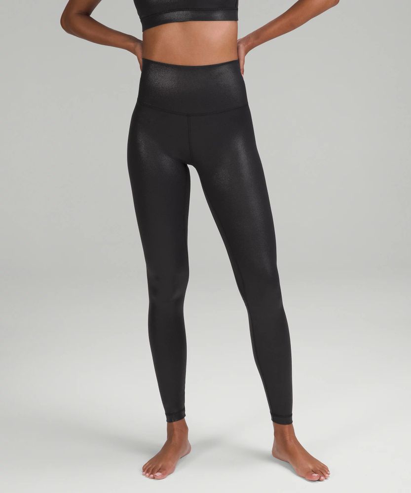 Lululemon high rise hot sale black leggings