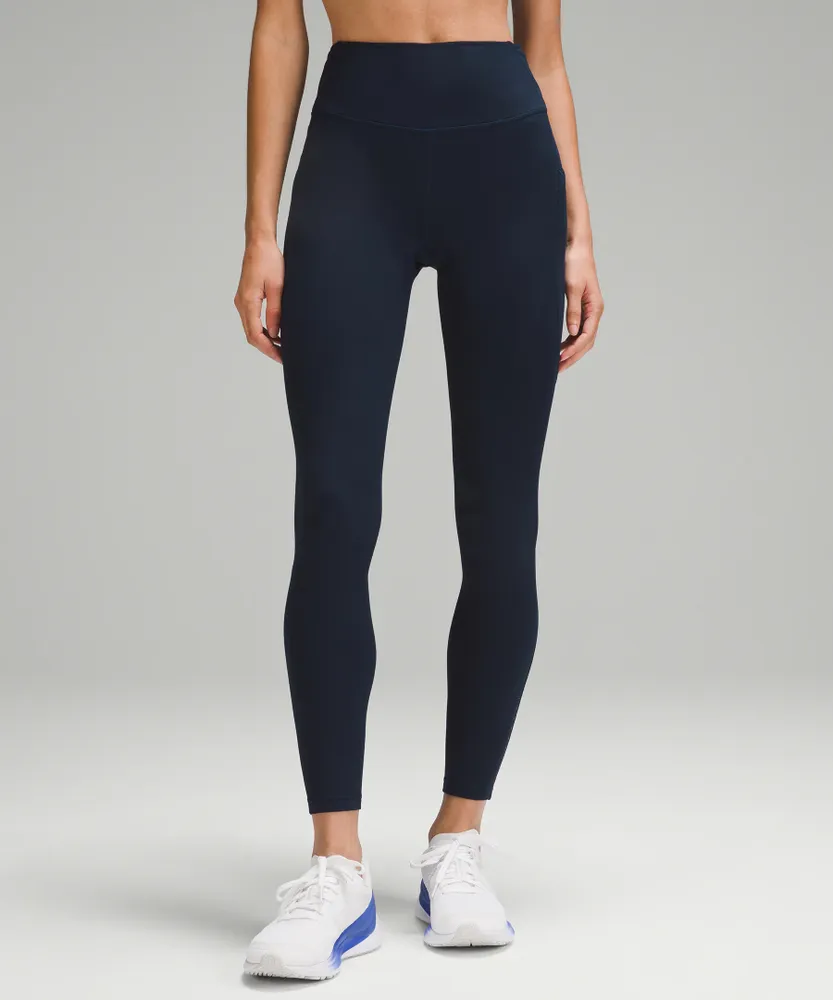 NEW Lululemon Blue Wash Fast & Free hotsell Leggings Size 10