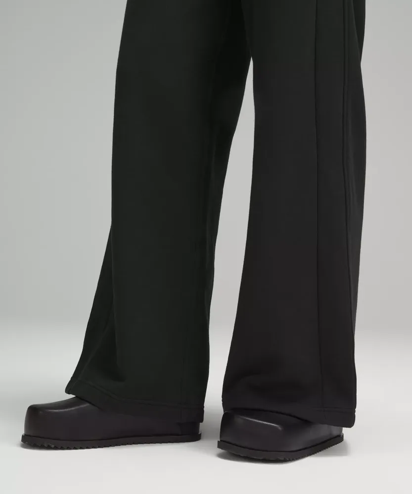 Lululemon athletica Scuba Mid Rise Wide Leg Pant Full Length