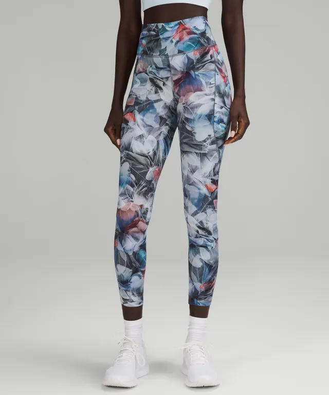 Lululemon floral print on sale leggings